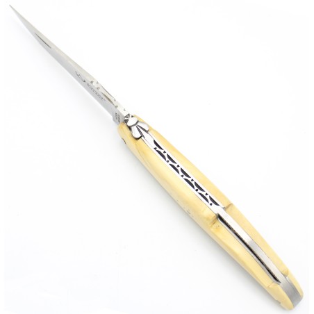 Laguiole pocket knife full handle in wood Mirabeau bridge