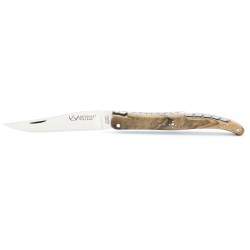 Laguiole pocket knife full handle in wood Iena bridge