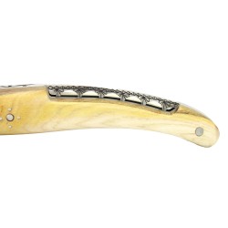 Laguiole pocket knife full handle in wood Art bridge