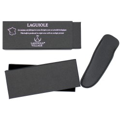 Laguiole pocket knife in dark matter gold carbon fiber
