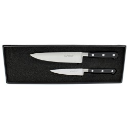 Coffret de 2 couteaux de cuisine : 1 couteau de chef et 1 couteau d'office
