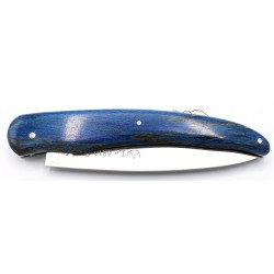 Couteau Le 4810 en hêtre Aubrac Bleu russe