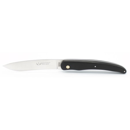 Steak knives "4810" in black Pom