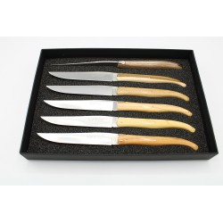 Coffret de 6 couteaux de...