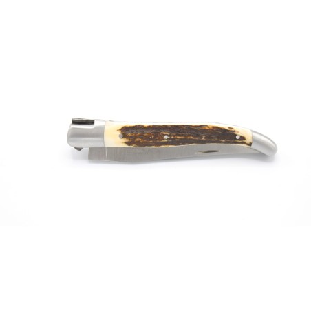 Laguiole 12cm 2 bolsters deer's head